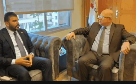 حيدر إطلع على مشاكل قطاع النقل والتقى لجنة الإنقاذ الدولية