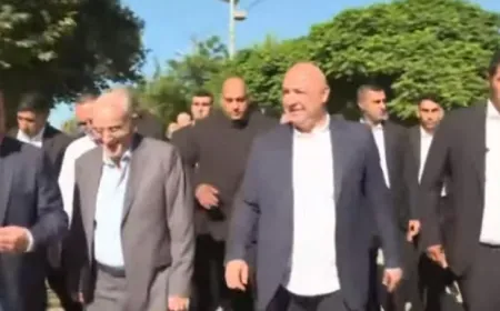 الجنوب ينتخب رغم التصعيد: عون من العيشية يؤكد أن إرادة الحياة أقوى من الموت