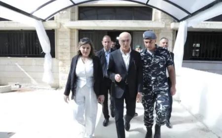 المدير العام لقوى الأمن الداخلي يرافق وزير الداخلية في الجولة على المراكز في النبطية