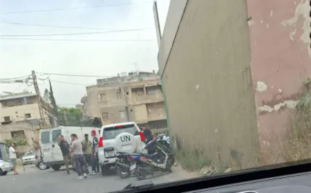 اعتراض سيارة لليونيفل في الليلكي