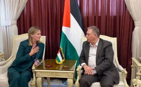 دبور عرض مع سفيرة النرويج الاوضاع المعيشية في المخيمات الفلسطينية