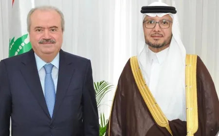 بخاري زار وزير المال... وهذا ما تمّ بحثه