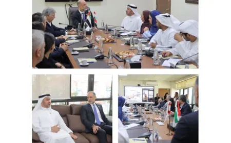 رسامني جال والوفد الاماراتي في مرفأ بيروت والمطار: نطلب مساعدتنا في مجال المواصلات