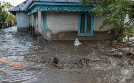 فيضانات عارمة تهدد منجم ملح سياحياً في رومانيا