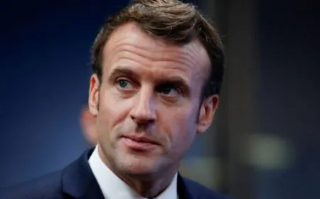 ماكرون : واشنطن أمام اختبار لمصداقيتها إن لم تتحرك حيال موسكو