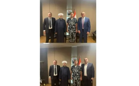 مفتي راشيا زار اللواء عبد الله مهنئا على جهود قوى الأمن في إجراء الانتخابات البلدية والاختيارية