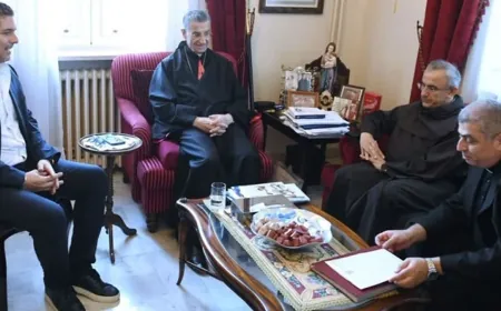 الراعي استقبل بطريرك السريان الأرثوذكس ومكتب راعوية المرأة