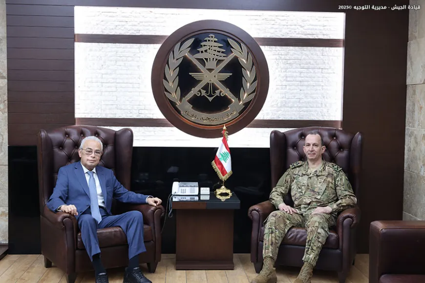 استقبالات العماد قائد الجيش