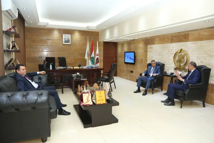 العميد فرح استقبل السفير التونسي والملحق العسكري*