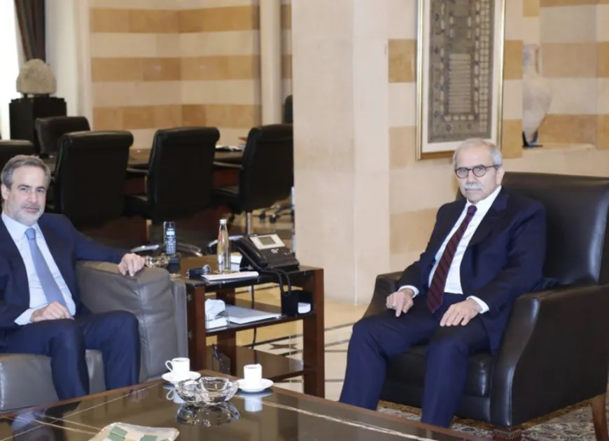معوّض بعد لقائه سلام: خيار السيادة والإصلاح هو الطريق الوحيد لمستقبل لبنان