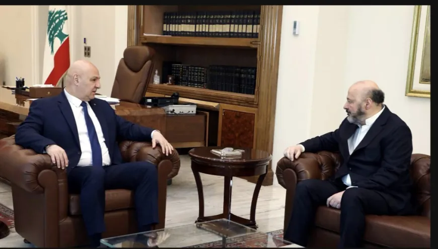 عون تابع التطورات جنوبًا واطلع من عبود على أوضاع الشمال والتقى رياشي
