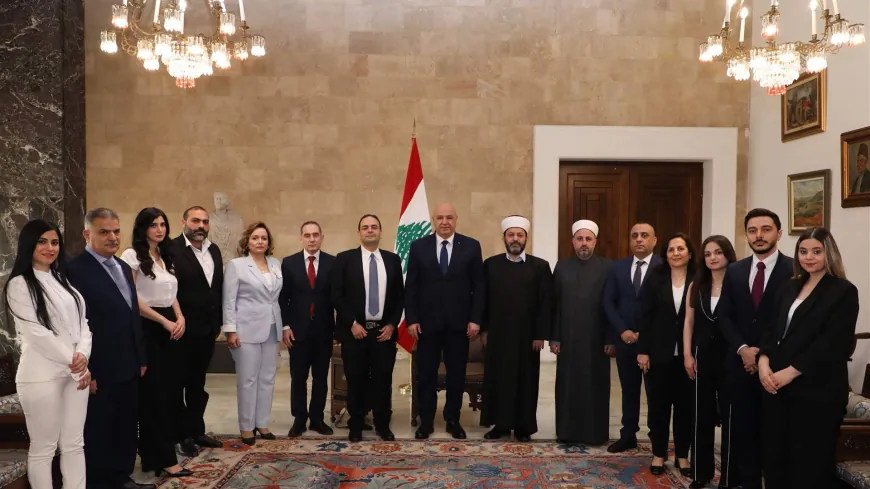 الرئيس عون إستقبل النائب حيدر ناصر مع وفد: ثقافة المواطنة يجب أن تسود في لبنان