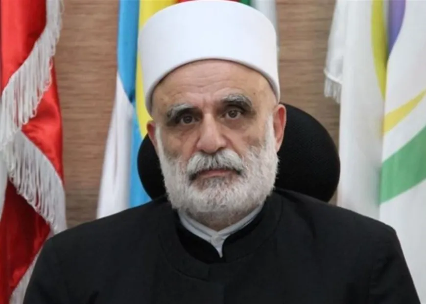 شيخ العقل اتصل برئيس الحكومة شاكرا اهتمام الامن العام بدخول العائلات السورية: