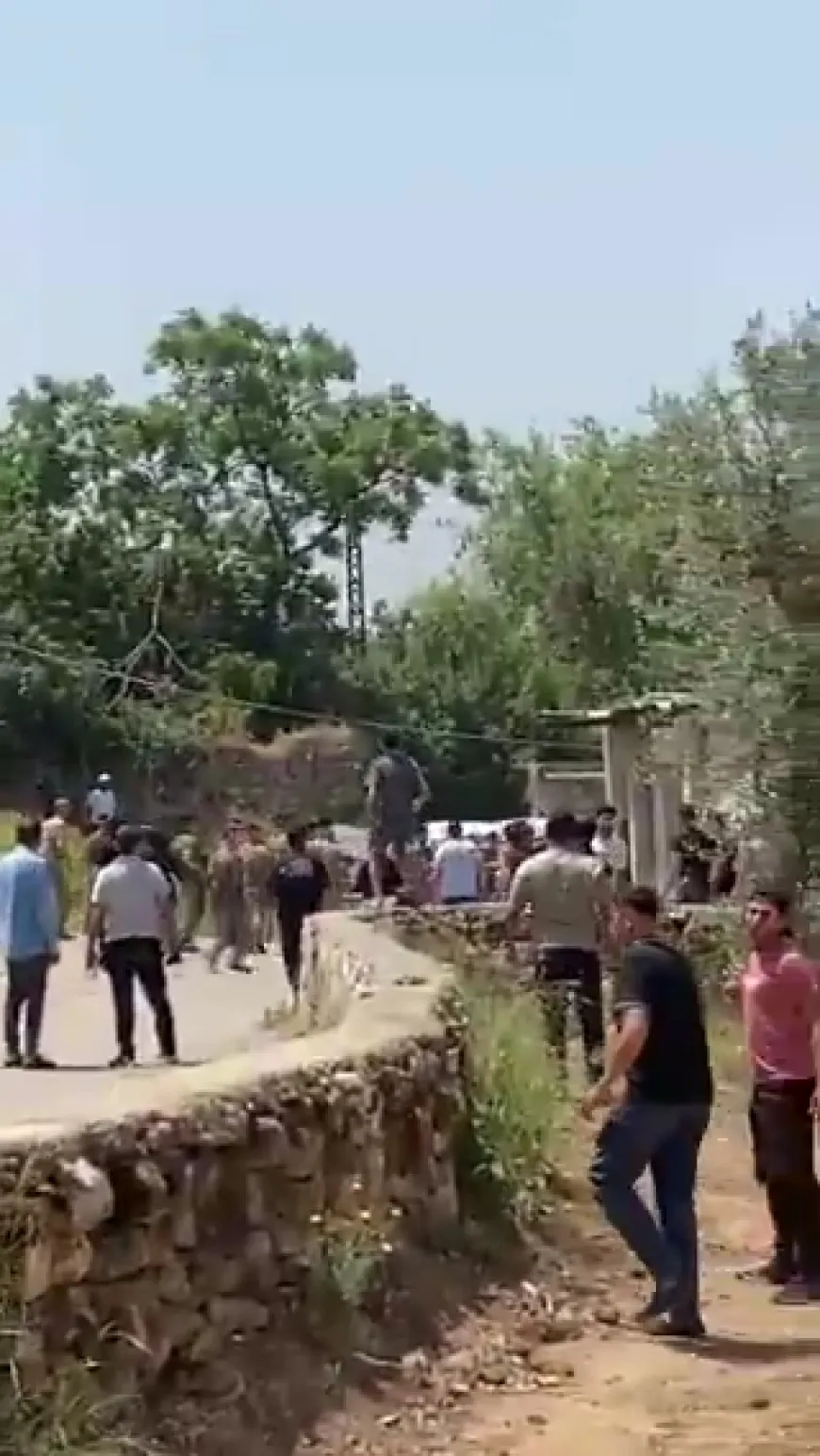 اشكال كبير في منطقة وسط القيطع في ‎عكار والجيش يتدخل