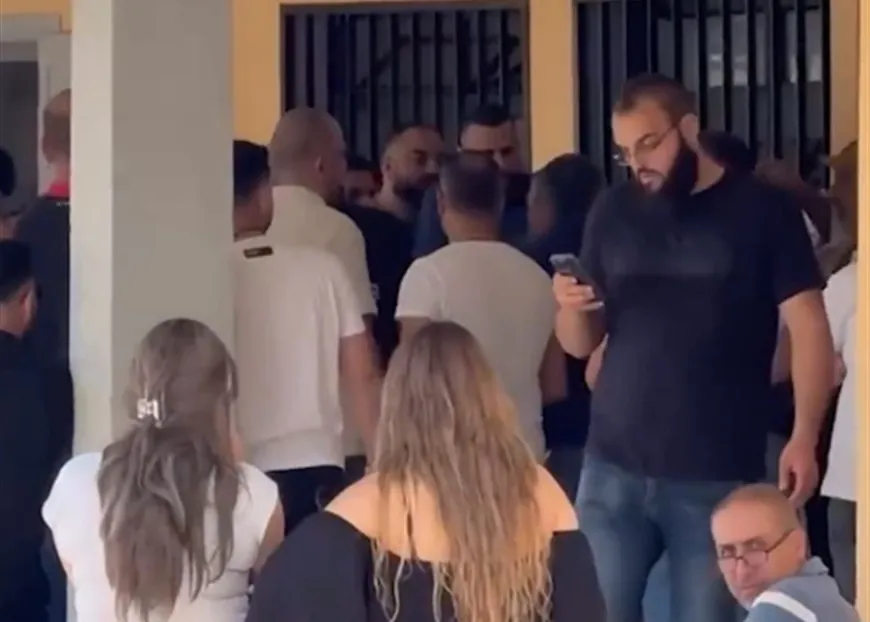 توتر أمام قلم اقتراع في كفرياشيت في قضاء زغرتا