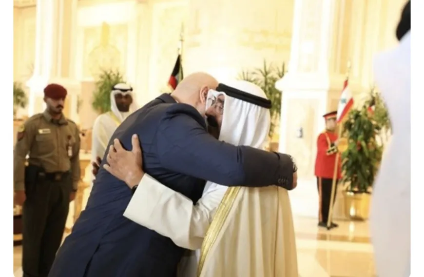الرئيس عون غادر الكويت مختتما زيارة رسمية استمرت يومين، اجرى في خلالها محادثات مع امير البلاد