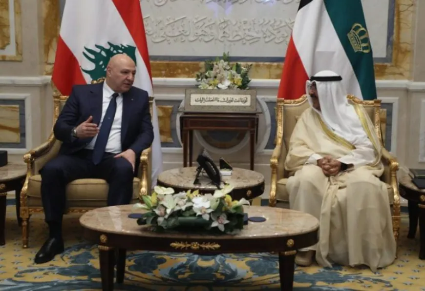 الرئيس عون أبرق الى أمير الكويت: حفاوة الاستقبال عكست مدى محبتكم للبنان وشعبه