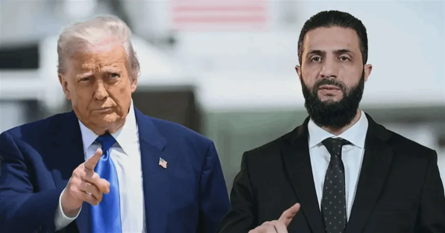 ترامب إلتقى الشرع في الرياض