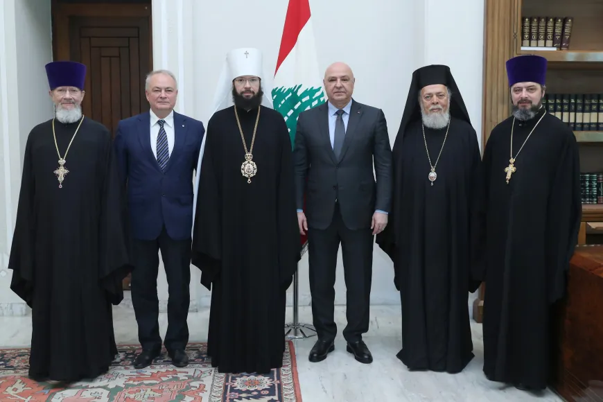 المتروبوليت سيفريوك يزور الرئيس عون ناقلًا تحيّات بطريرك موسكو