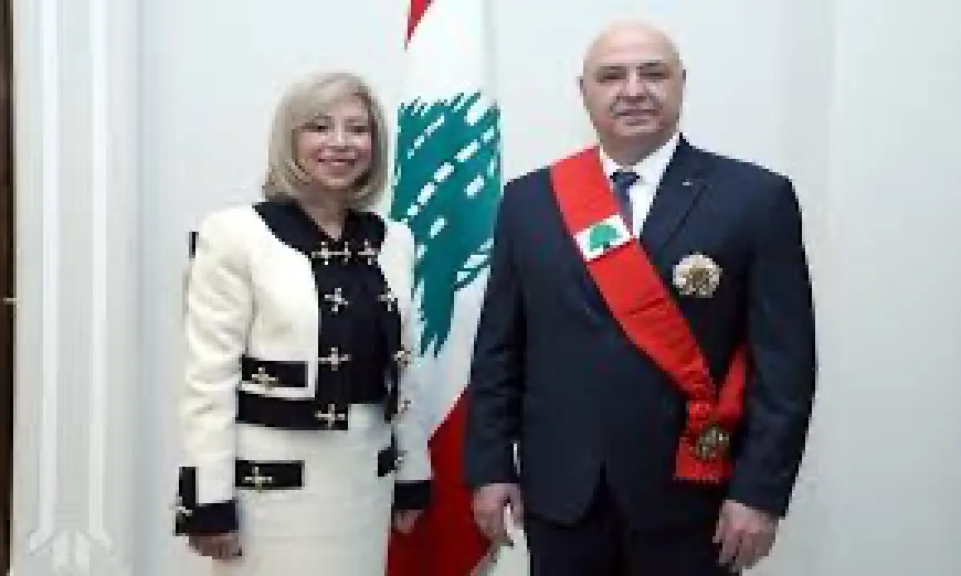 رئيس الجمهورية و السيدة الاولى الى روما