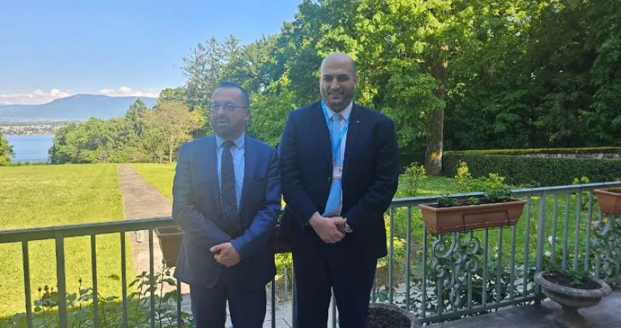 ناصر الدين إلتقى في جنيف وزير الصحة الفرنسي وتأكيد الإلتزام باستمرارية التعاون ودعم النظام الصحي