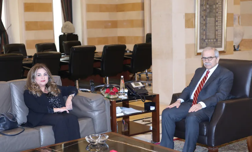 إستقبل الرئيس نواف سلام اليوم في السرايا رئيس مجلس امناء وقف البر والإحسان ورئيس مجلس امناء جامعة بيروت العربية الدكتور عمار حوري