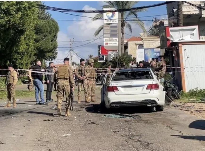 معلومات أولية عن استهداف سيارة في بلدة ياطر جنوب لبنان وسقوط إصابات