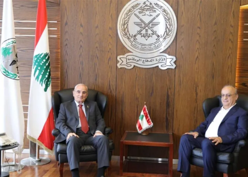 وزير الدفاع استقبل قنصل أوغندا وماضي وبحث مع وهاب في الأوضاع الأمنية والاقتصادية