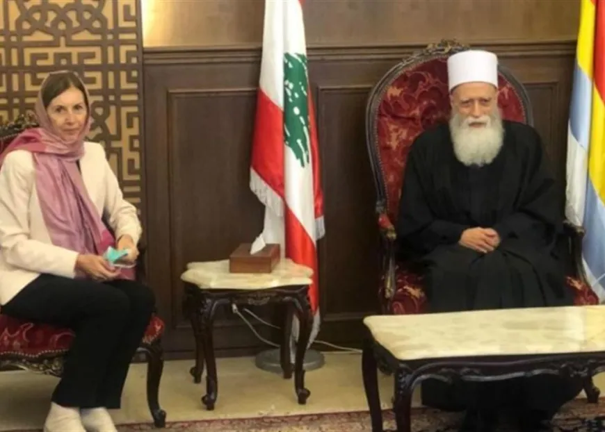 شيخ العقل التقى وزير الثقافة وقنصل مصر ووفدا عسكريا ايطالياً وزوّارا