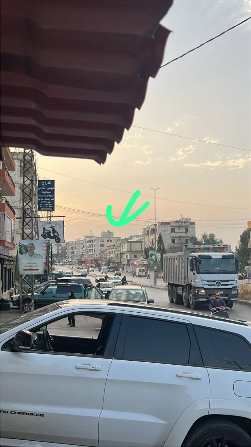 صورة جديدة للمبنى الذي سيتم استهدافه من قبل الاحتلال