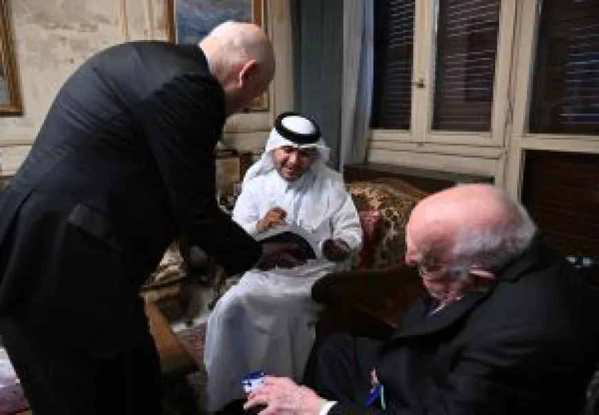 السفير السعودي يزور “حارس الجمهورية” حسن الرفاعي