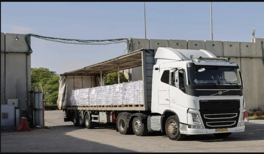 الجيش الإسرائيلي: 107 شاحنات مساعدات دخلت غزة أمس