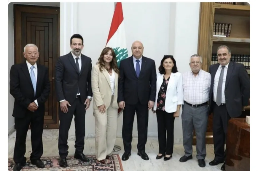 عون بحث مع جابر عمل المالية والقوانين ذات الصلة وملف التعيينات