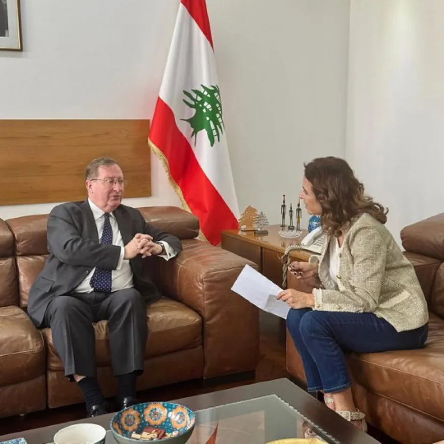 وزيرة السياحة تبحث مع السفير البريطاني دعم التعاون السياحي بين لبنان وبريطانيا