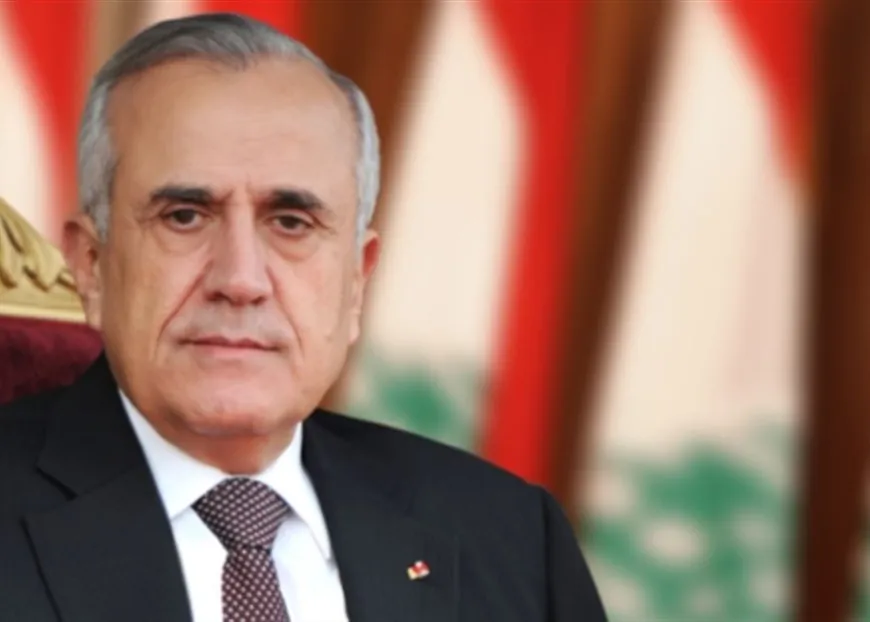 الرئيس سليمان: لقرار وطني يُنقذ لبنان… وتسليم سلاح "الحزب" للدولة
