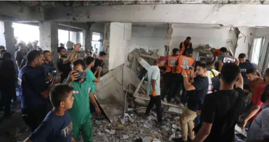 20 شهيدا في قصف إسرائيلي استهدف مدرسة تؤوي نازحين في غزة