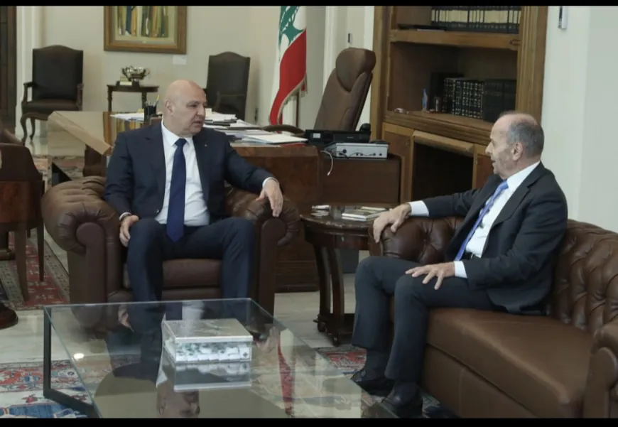 رئيس المجلس الدستوري القاضي طنوس مشلب وجّه دعوة إلى الرئيس عون لحضور المؤتمر الذي ينظّمه المجلس بمناسبة مرور ٣٠ عامًا على بدء عمله، وذلك في ١٨ حزيران المقبل في فندق فينيسيا، حول العدالة الدستوري