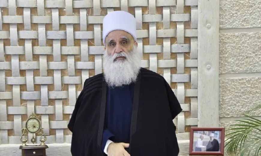 شيخ العقل اتصل بجنبلاط مطمئنًا