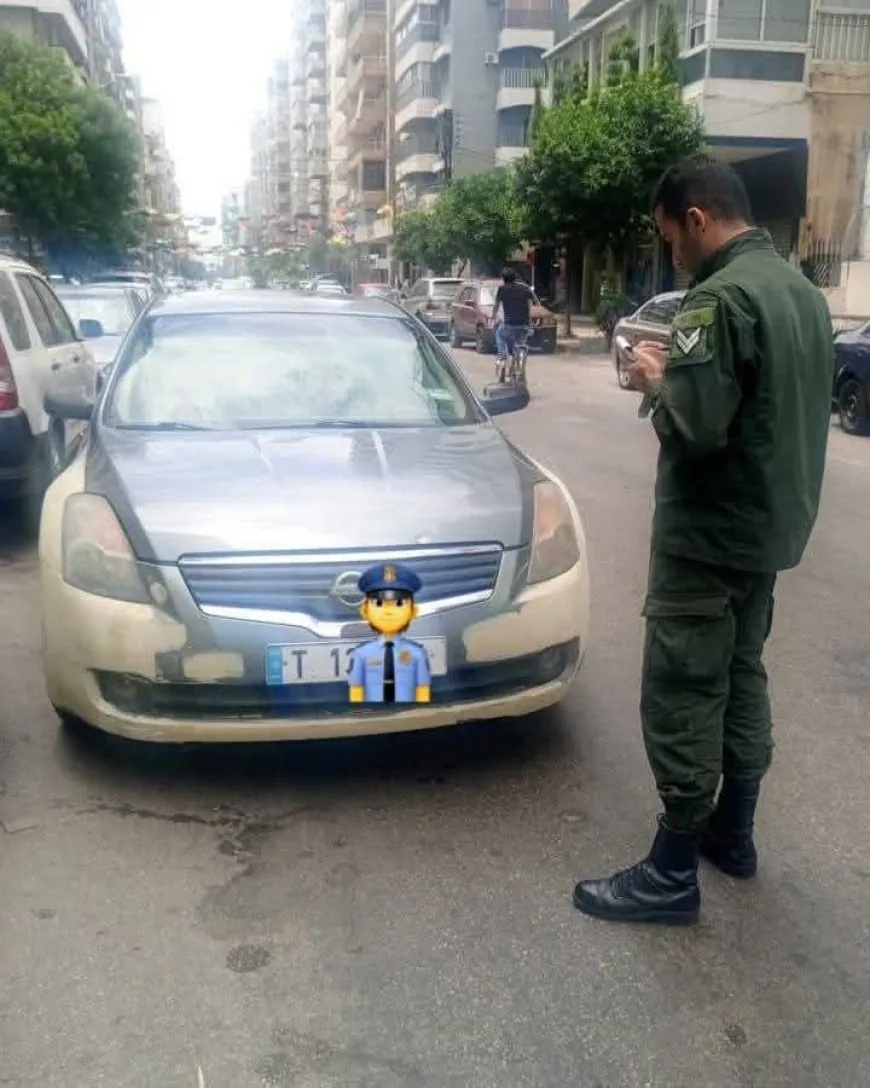 بالصور  تسطير محاضر ظبط في عدد من شوارع المدينه.