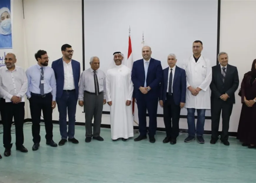 الصحة زار مستشفى الحريري برفقة وفد إماراتي للاطلاع على أوضاعه: