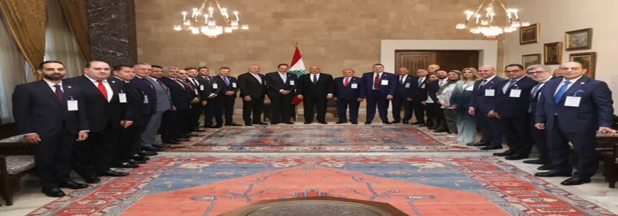 الرئيس عون نوه بدور جمعية الصداقة المصرية – اللبنانية لرجال ‏الأعمال