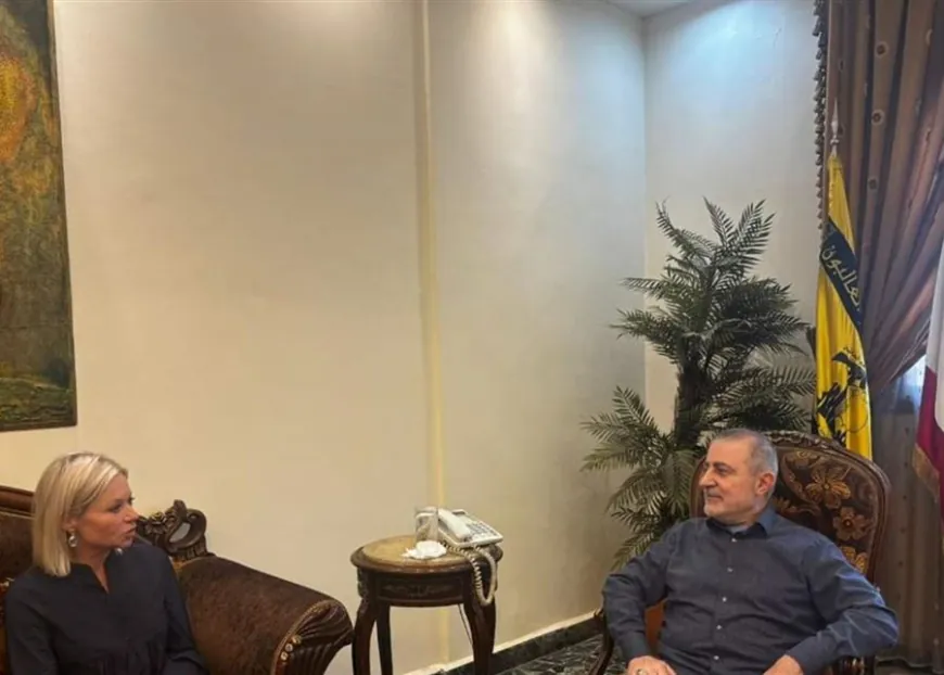 الحاج وفيق صفا اجتمع ببلاسخارت وبحث معها في الـ1701 والتطورات الراهنة في الجنوب