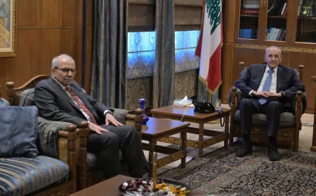 سلام من عين التينة بعد لقائه بري
