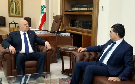وزير الإعلام بول مرقص عرض مع الرئيس عون أوضاع الوزارة وتلفزيون لبنان