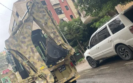 الجيش اللبناني يكشف على مبنى في السانت تيريز في الضاحية الجنوبية لبيروت بطلب من لجنة الإشراف