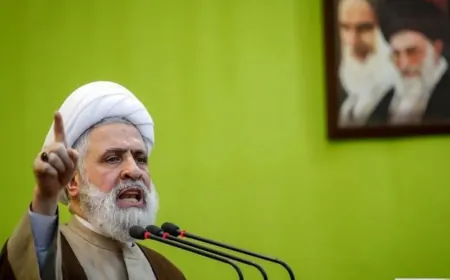 بعد بيان حزب الله... نعيم قاسم يدين العدوان على إيران