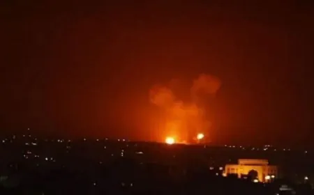 انفجار ضخم يهز قاعدة عسكرية في أرومية.. وإسرائيل تقصف فرق الإغاثة