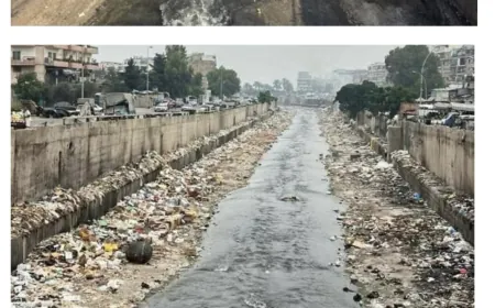 إطلاق حملة تنظيف لمجرى نهر ابو علي في طرابلس والشرطة البلدية أنذرت أصحاب المحال والبسطات