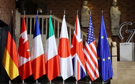 بيان مجموعة السبع دعا إسرائيل وإيران إلى تهدئة الصراع وترامب لم يوقع عليها