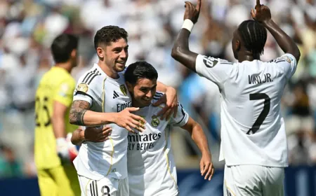 ريال مدريد يحقق فوزه الأول بقيادة ألونسو على حساب باتشوكا